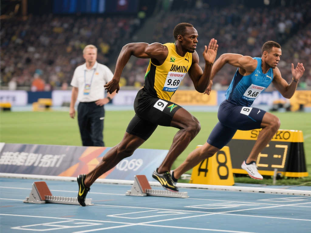 震撼依旧!博尔特揭秘9秒58:教练竟称发挥不完美! 震撼依旧!博尔特揭秘9秒58:教练竟称发挥不完美!